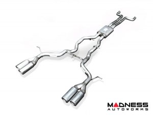 Jaguar XKR Performance Exhaust System - Cat Back - Sport - Quicksilver - 5.0L Supercharged